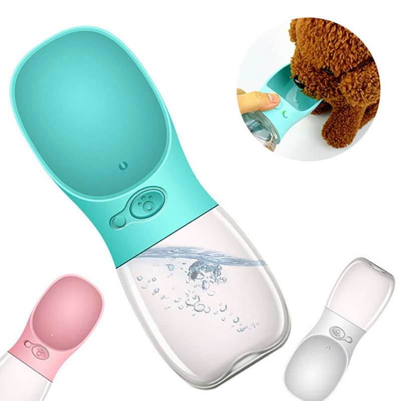 HydroPup bottle - one-handed operation