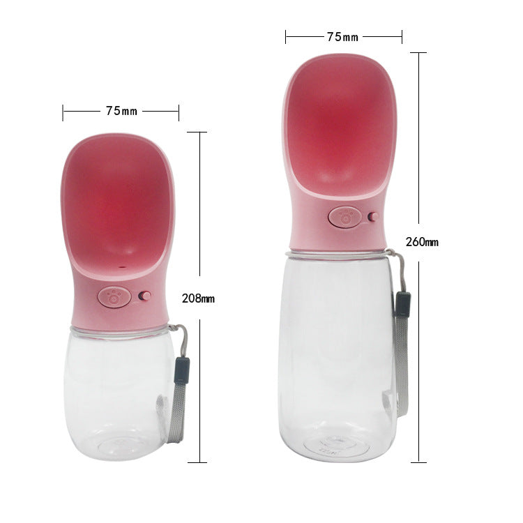 HydroPup bottle - leak-proof lock detail